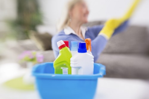 Professional carpet cleaning in a Pimlico home interior